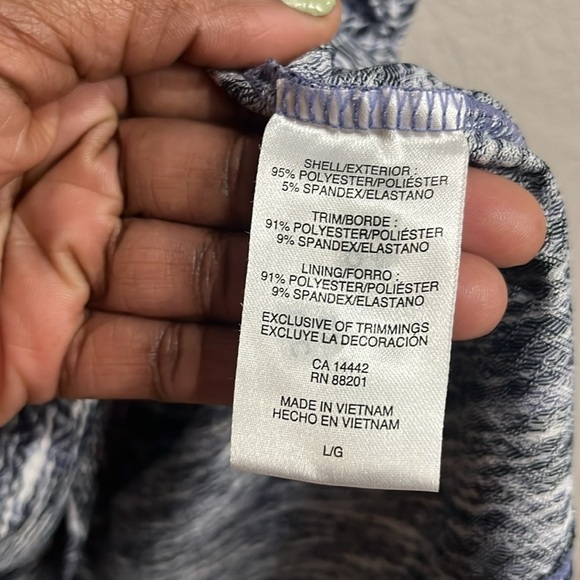 MPG Fit & Flare Mini Tank Dress Size Large Racerback Black Gray - Picture 11 of 12